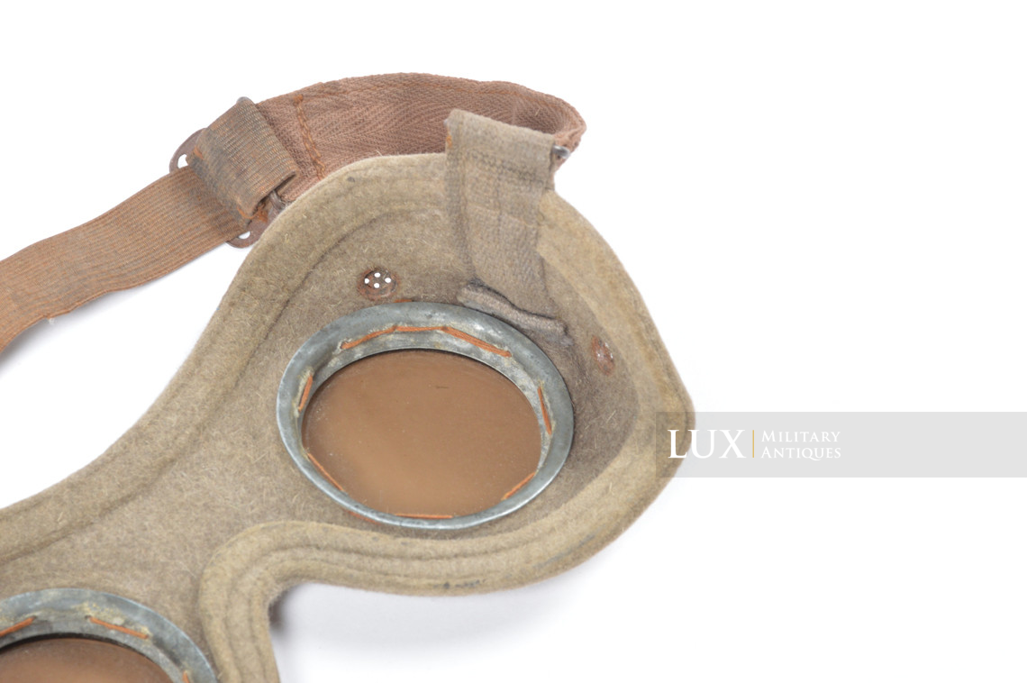 Rare German tropical goggles in felt - photo 13