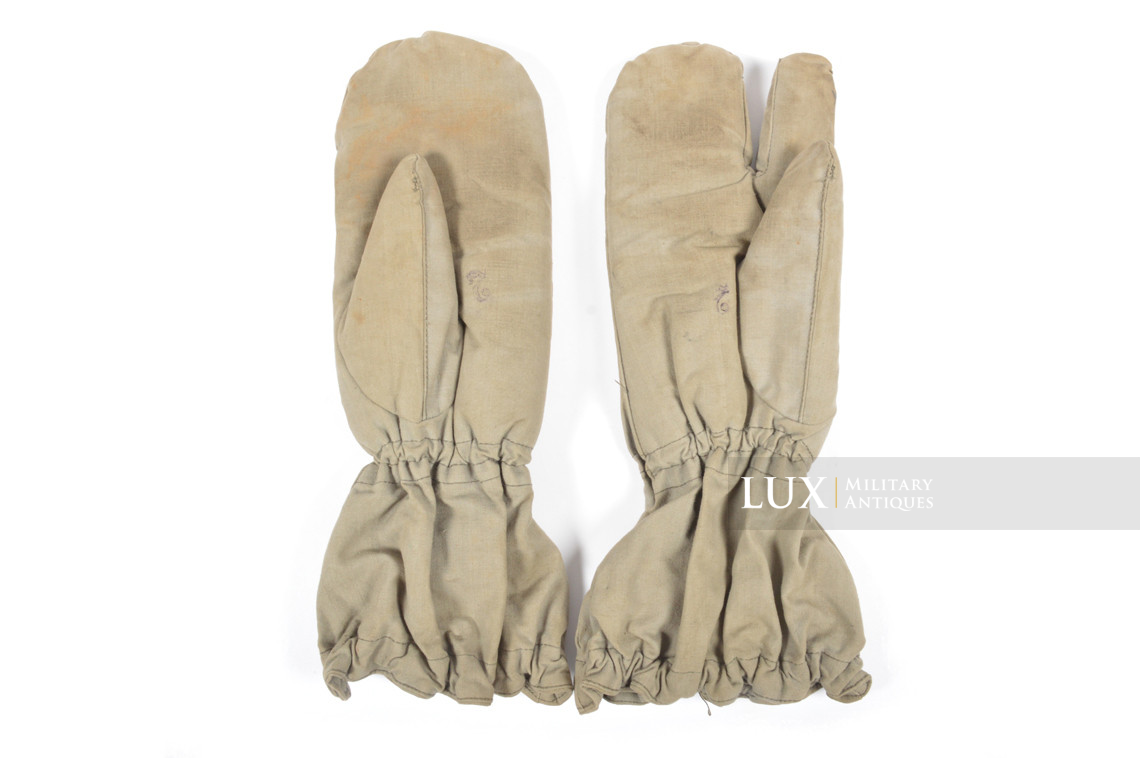Waffen-SS gloves issued with the Charkov parka - photo 7