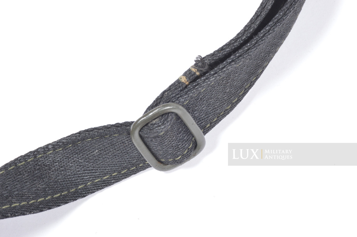 Earliest German paratrooper gas mask carry bag, « Auer » - photo 15