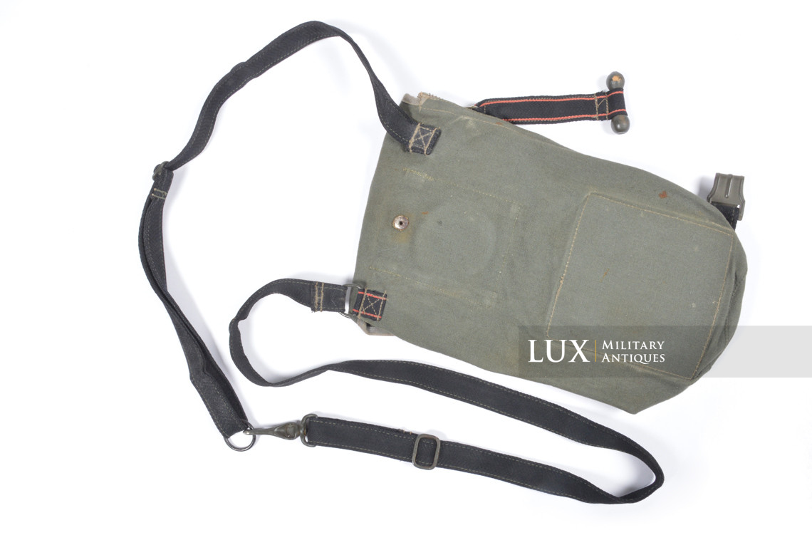 Earliest German paratrooper gas mask carry bag, « Auer » - photo 18