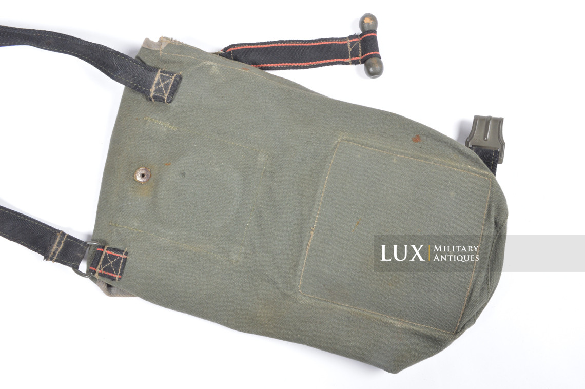 Earliest German paratrooper gas mask carry bag, « Auer » - photo 19