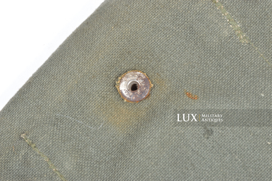 Earliest German paratrooper gas mask carry bag, « Auer » - photo 22