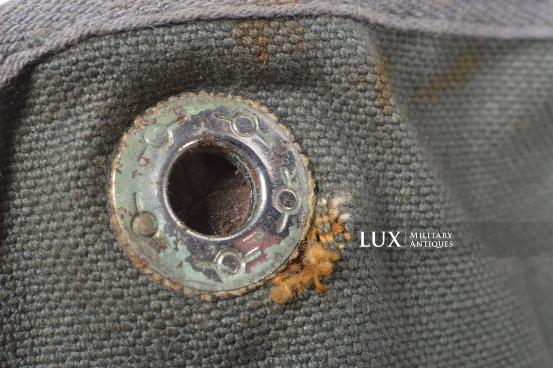 Earliest German paratrooper gas mask carry bag, « Auer » - photo 28