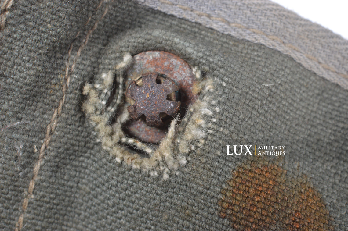 Earliest German paratrooper gas mask carry bag, « Auer » - photo 30