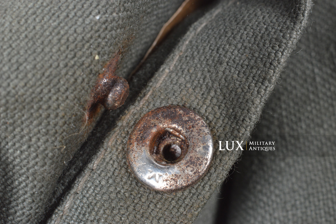Earliest German paratrooper gas mask carry bag, « Auer » - photo 33