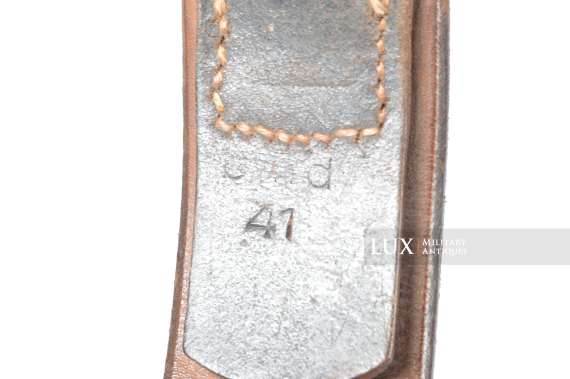 German early-war leather belt, « 1941 » - photo 9