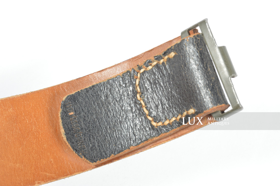 German late-war leather belt, « RBNr.0/0633/0041 » - photo 9