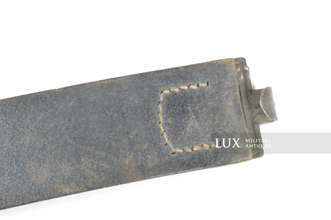 Late-war Heer / Waffen-SS leather belt, « 1943 » - photo 8