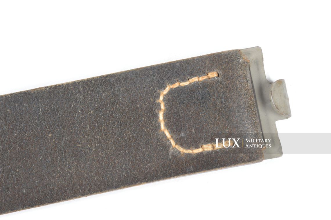 German late-war leather belt, RBNr « 0/0396/0027 » - photo 8