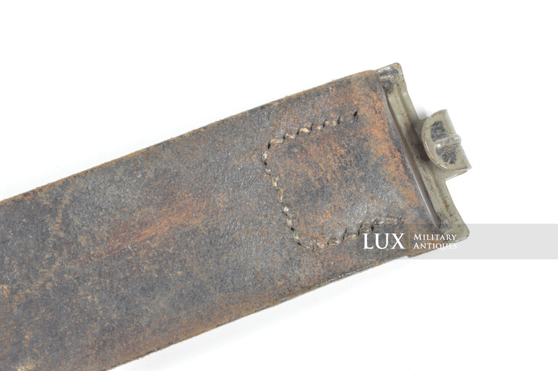 Early-war Heer / Waffen-SS leather belt, « 1941 » - photo 7