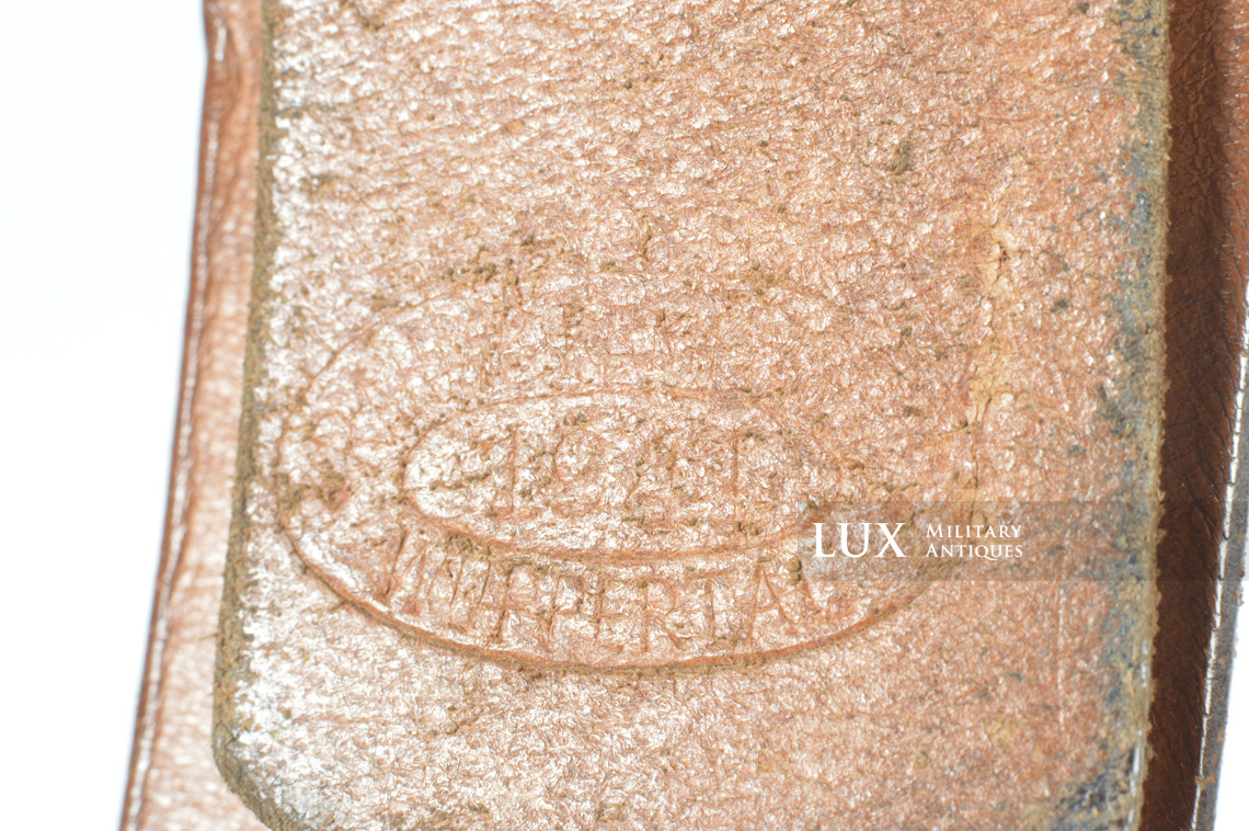 Early-war Heer / Waffen-SS leather belt, « 1941 » - photo 9