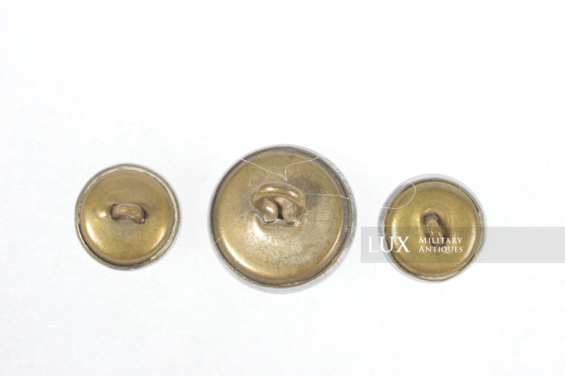 Ensemble de 4 boutons d’uniforme d’organisation Rexiste - photo 9