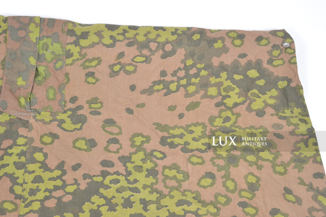 Late-war Waffen-SS camouflage shelter quarter / poncho, « Oakleaf » - photo 16