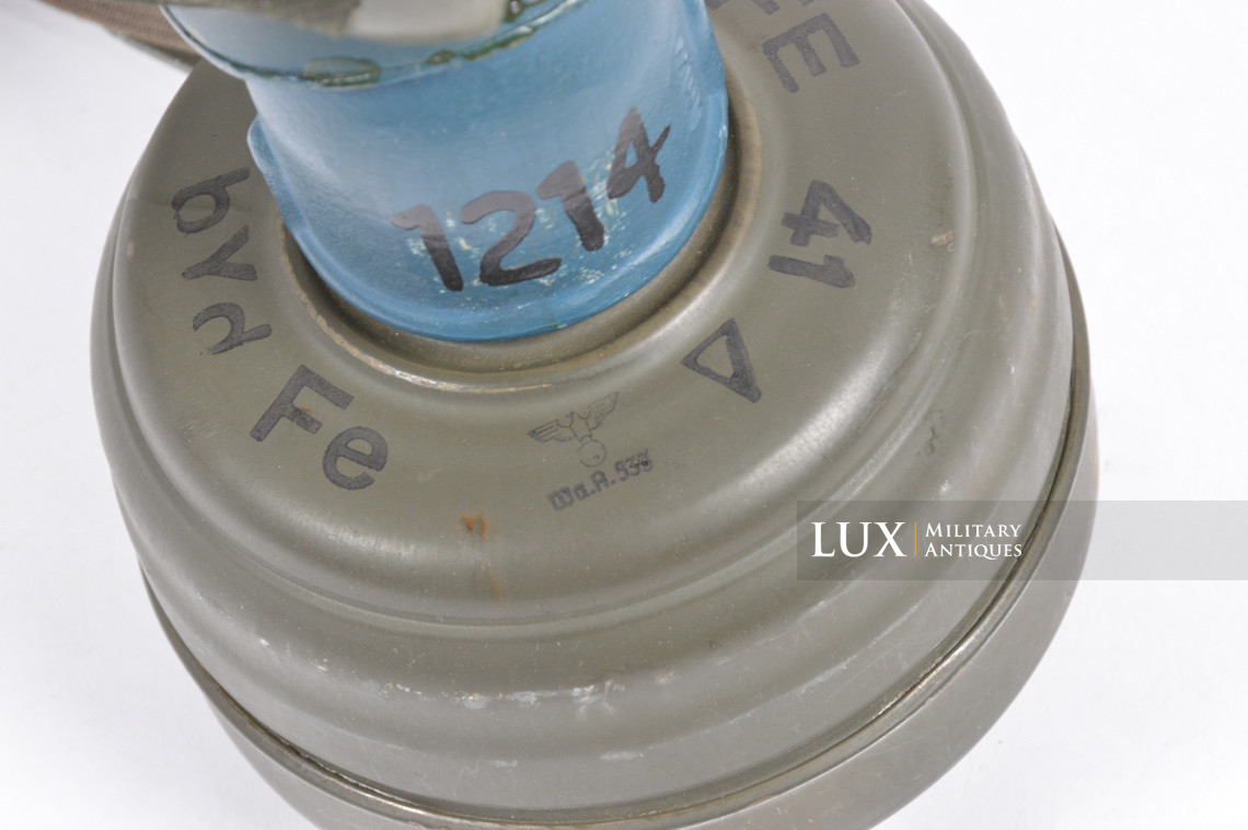 Late-war German Heer gas mask canister set, « 1943 » - photo 28