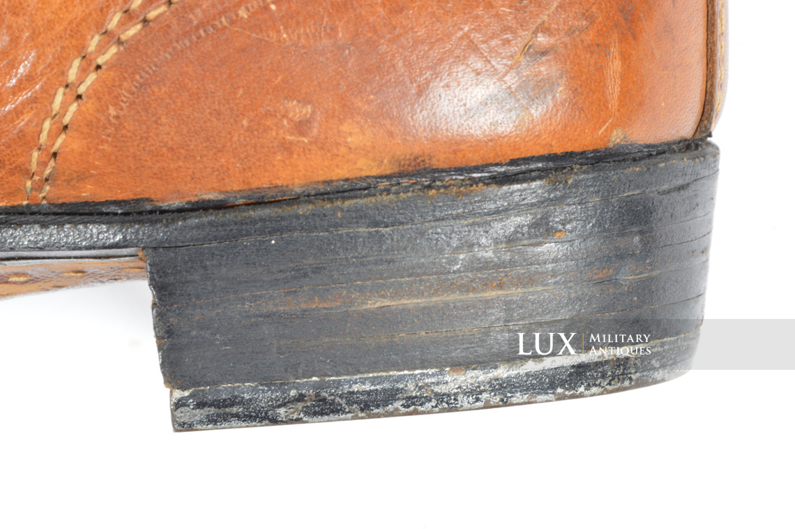 Unissued late-war German low ankle combat boots, « RBNr » - photo 15