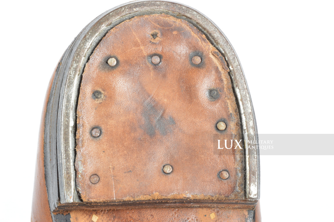 Unissued late-war German low ankle combat boots, « RBNr » - photo 21