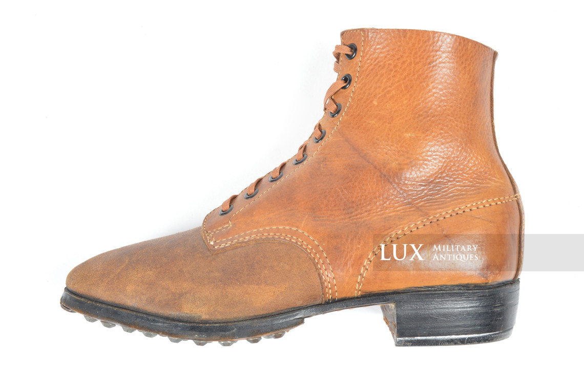 Unissued late-war German low ankle combat boots, « RBNr » - photo 23