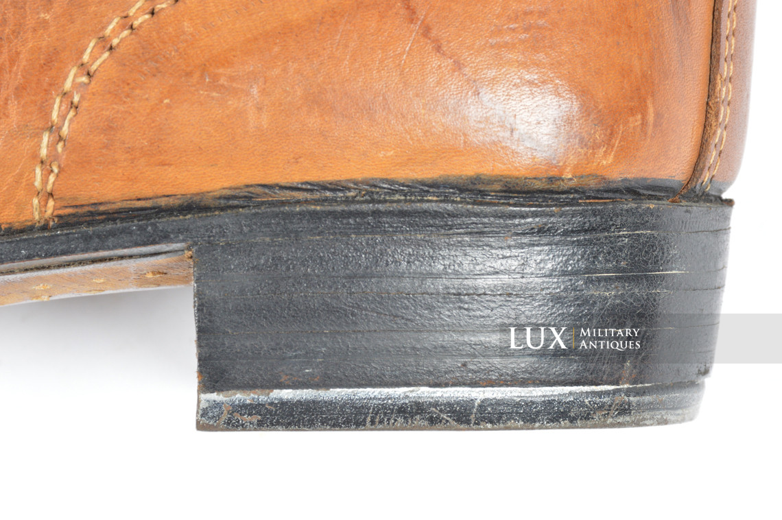 Unissued late-war German low ankle combat boots, « RBNr » - photo 25