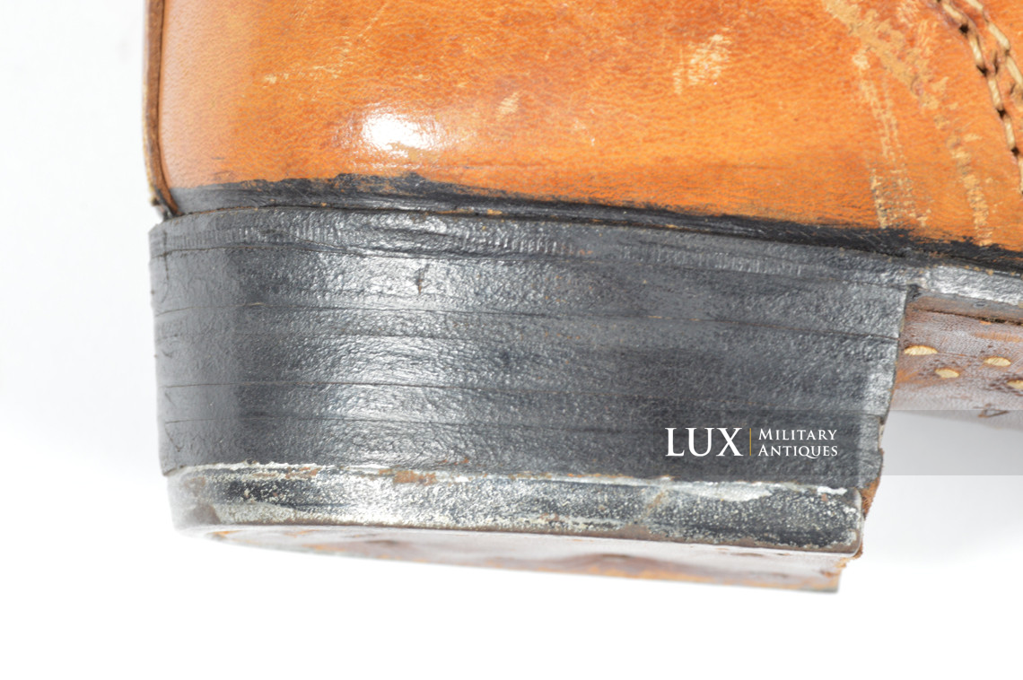Unissued late-war German low ankle combat boots, « RBNr » - photo 29