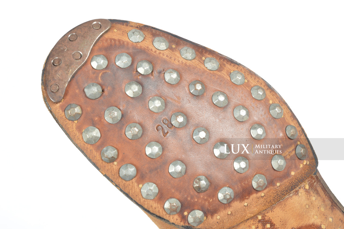 Unissued late-war German low ankle combat boots, « RBNr » - photo 32
