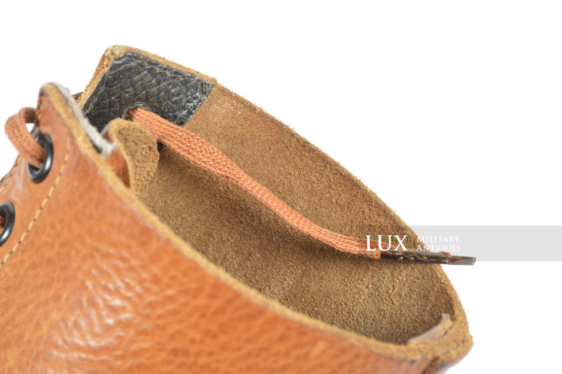 Unissued late-war German low ankle combat boots, « RBNr » - photo 36