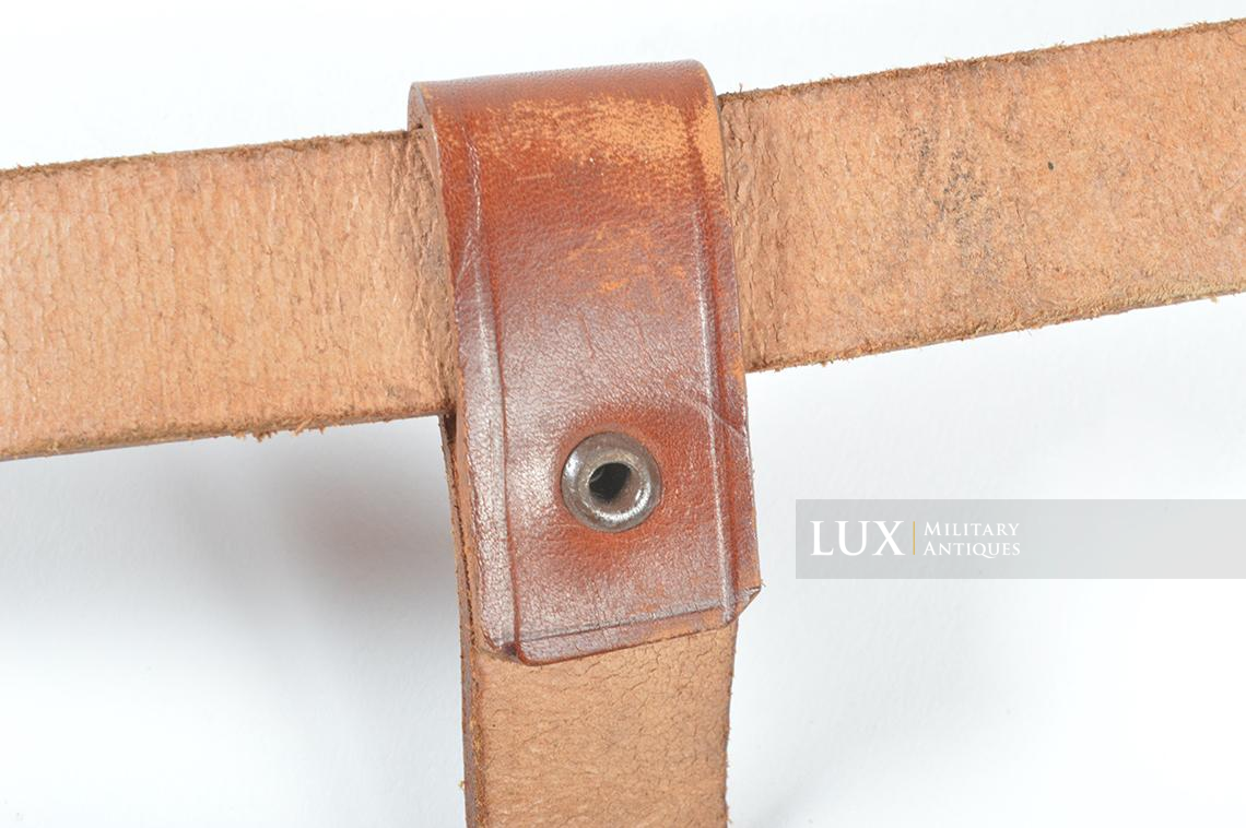 Unissued German helmet carrier strap, « unit marked » - photo 24