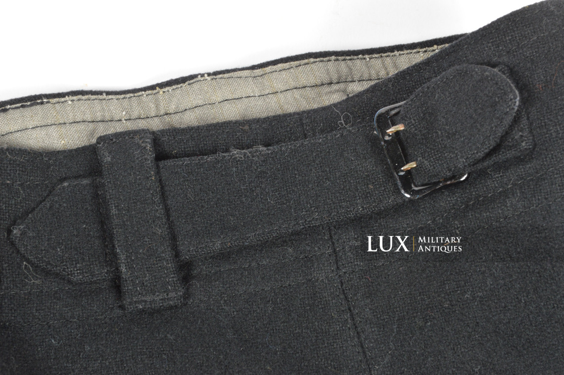 Privately made Waffen-SS black Panzer trousers - photo 10
