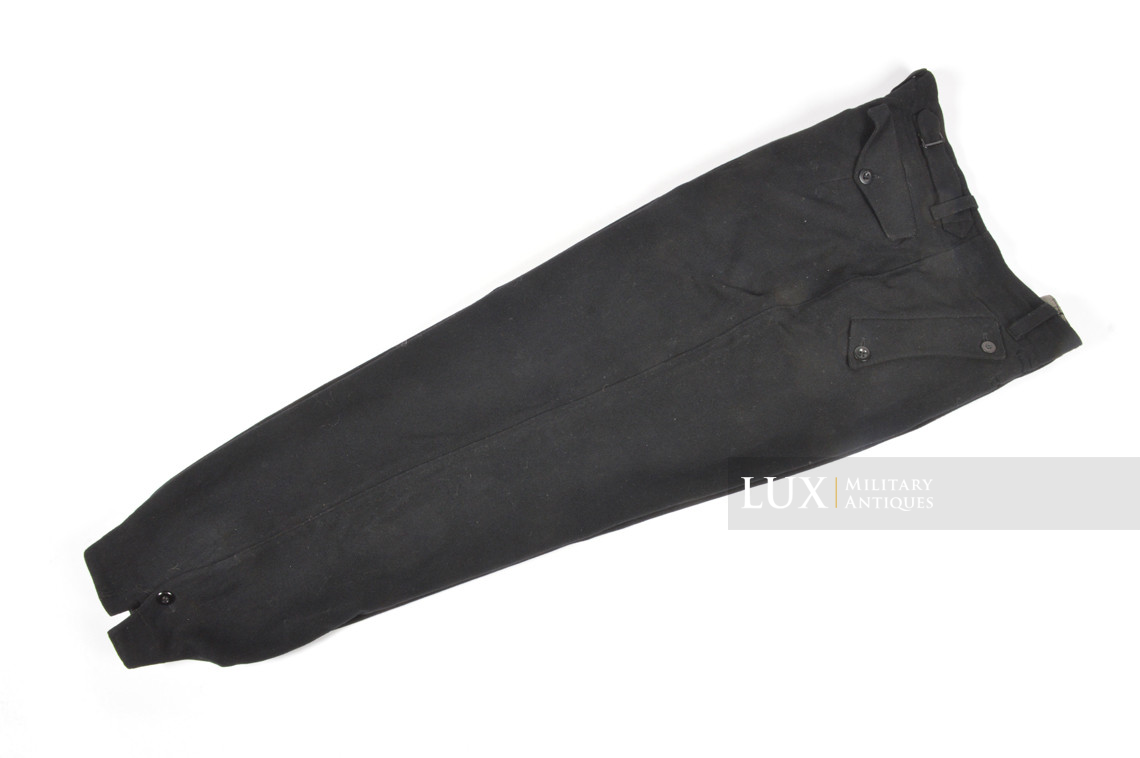 Privately made Waffen-SS black Panzer trousers - photo 12
