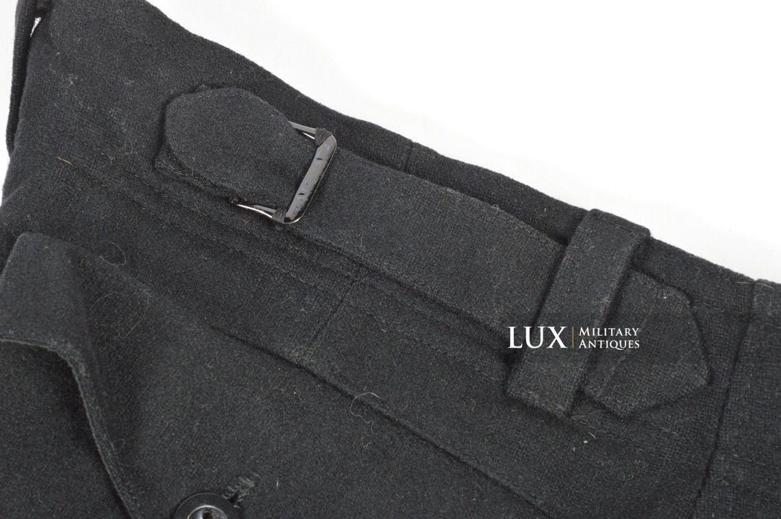 Privately made Waffen-SS black Panzer trousers - photo 15