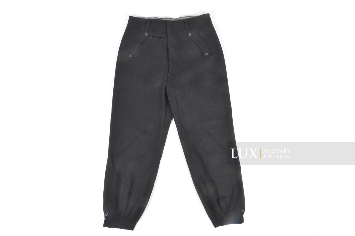 Privately made Waffen-SS black Panzer trousers - photo 17