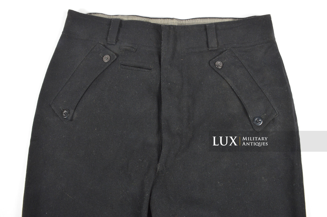 Privately made Waffen-SS black Panzer trousers - photo 18
