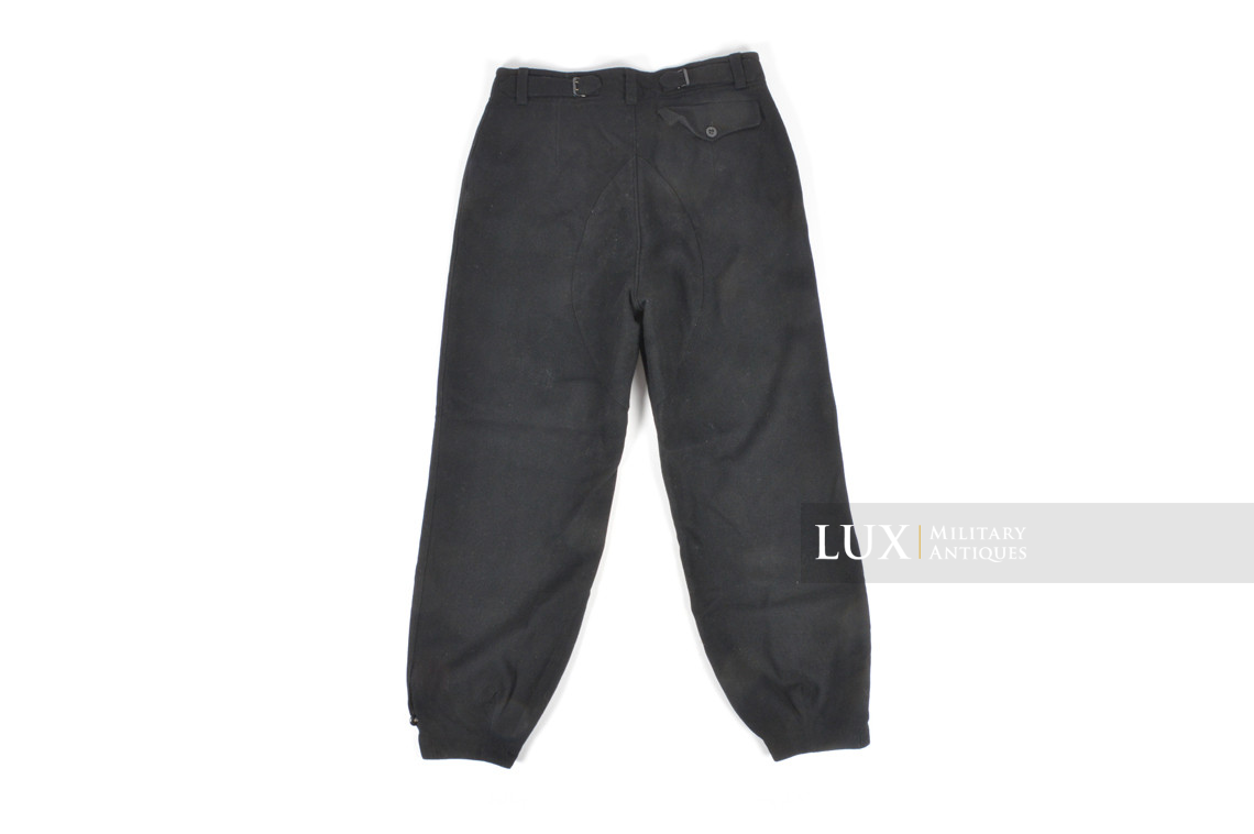Privately made Waffen-SS black Panzer trousers - photo 23