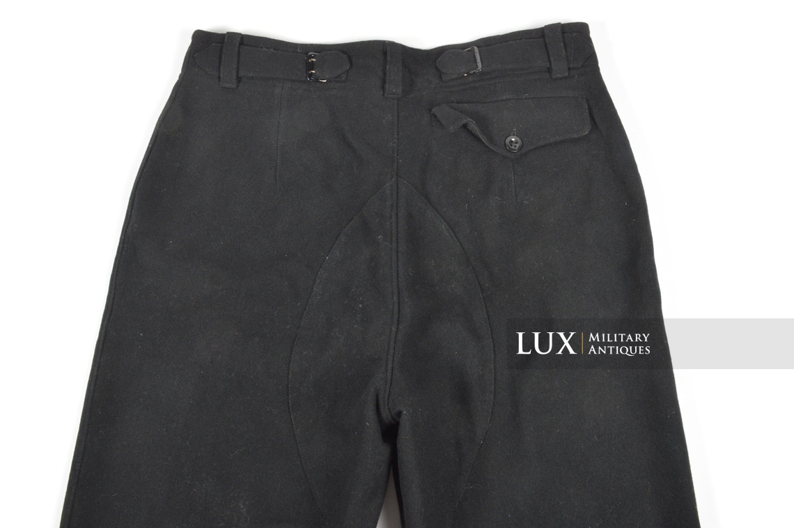 Privately made Waffen-SS black Panzer trousers - photo 24