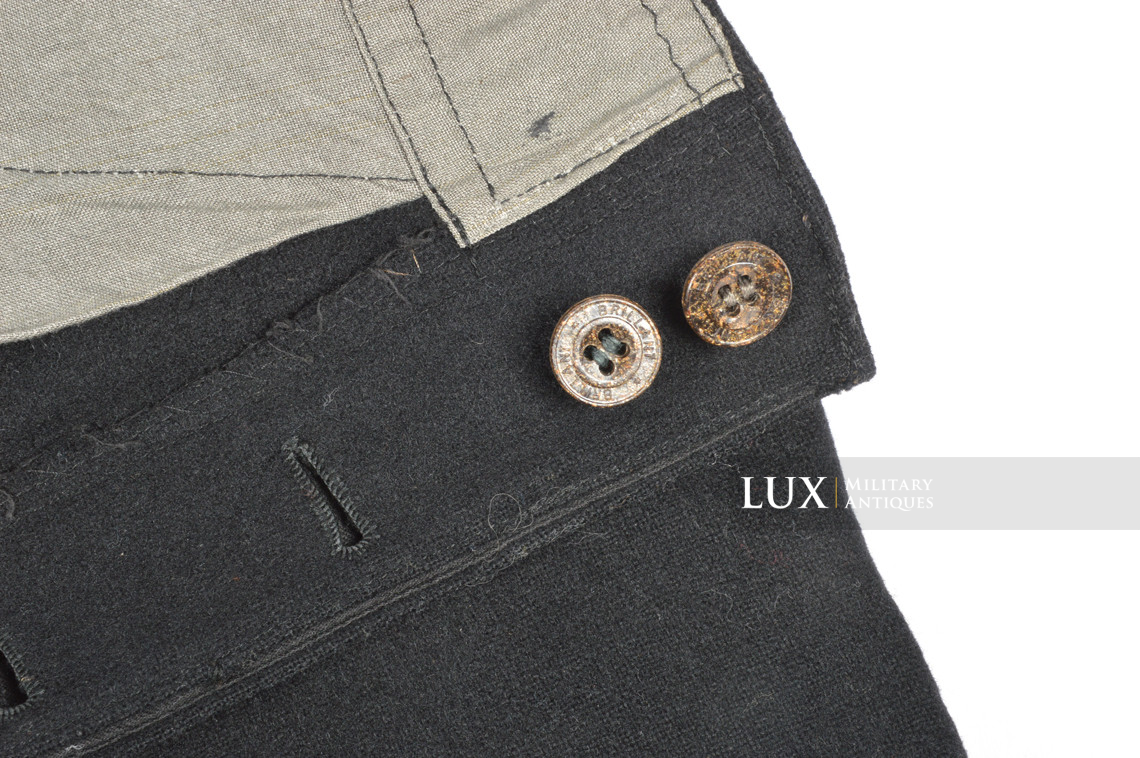 Privately made Waffen-SS black Panzer trousers - photo 28