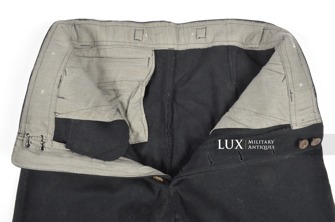 Privately made Waffen-SS black Panzer trousers - photo 29