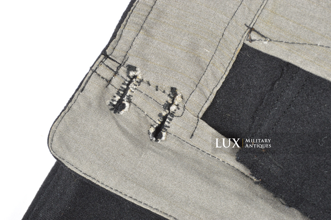 Privately made Waffen-SS black Panzer trousers - photo 30