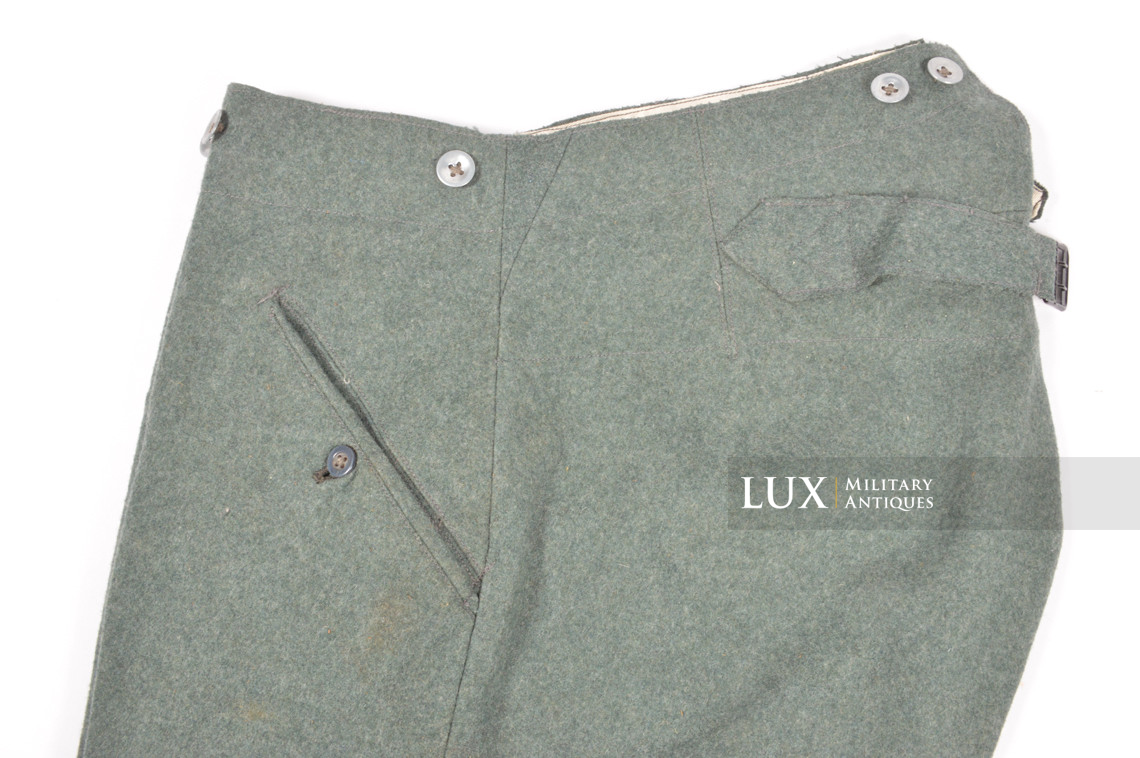 Unissued M40 Heer combat trousers, « 1940 » - photo 8
