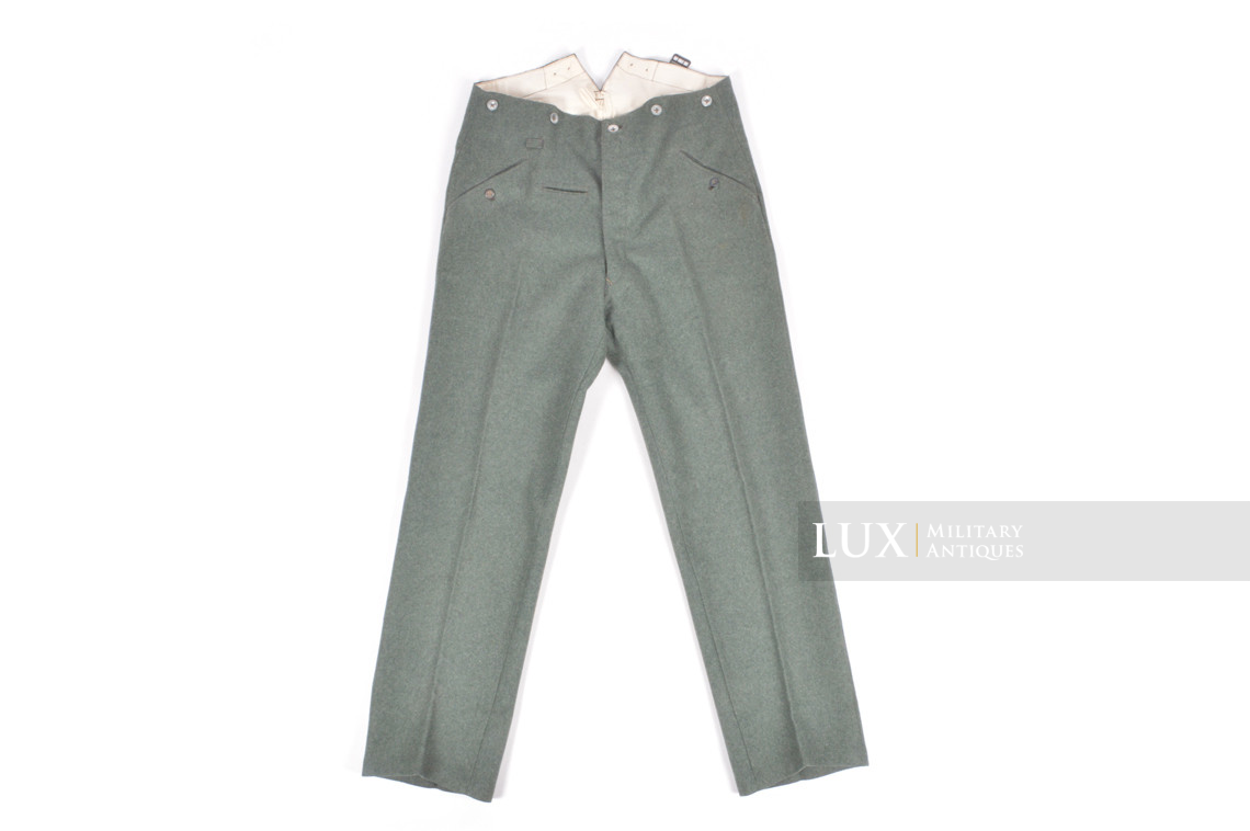 Unissued M40 Heer combat trousers, « 1940 » - photo 14