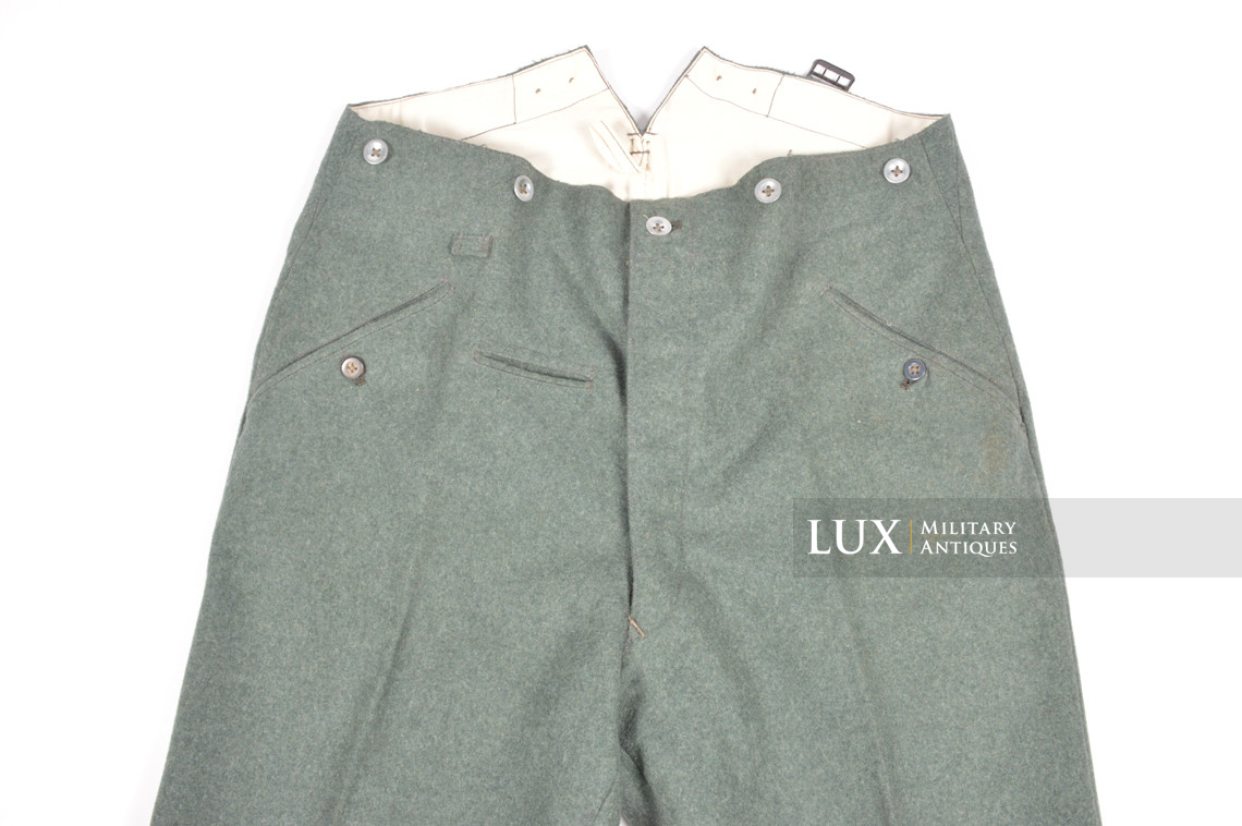 Unissued M40 Heer combat trousers, « 1940 » - photo 15