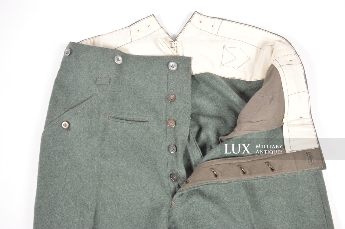 Unissued M40 Heer combat trousers, « 1940 » - photo 22