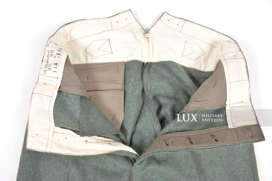 Unissued M40 Heer combat trousers, « 1940 » - photo 23