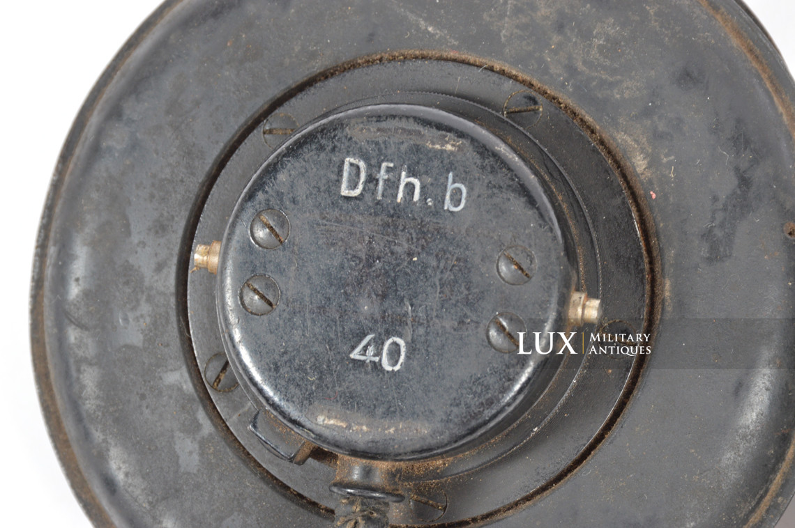 Early German armored / panzer headphones, « Dfh.b 40 » - photo 14