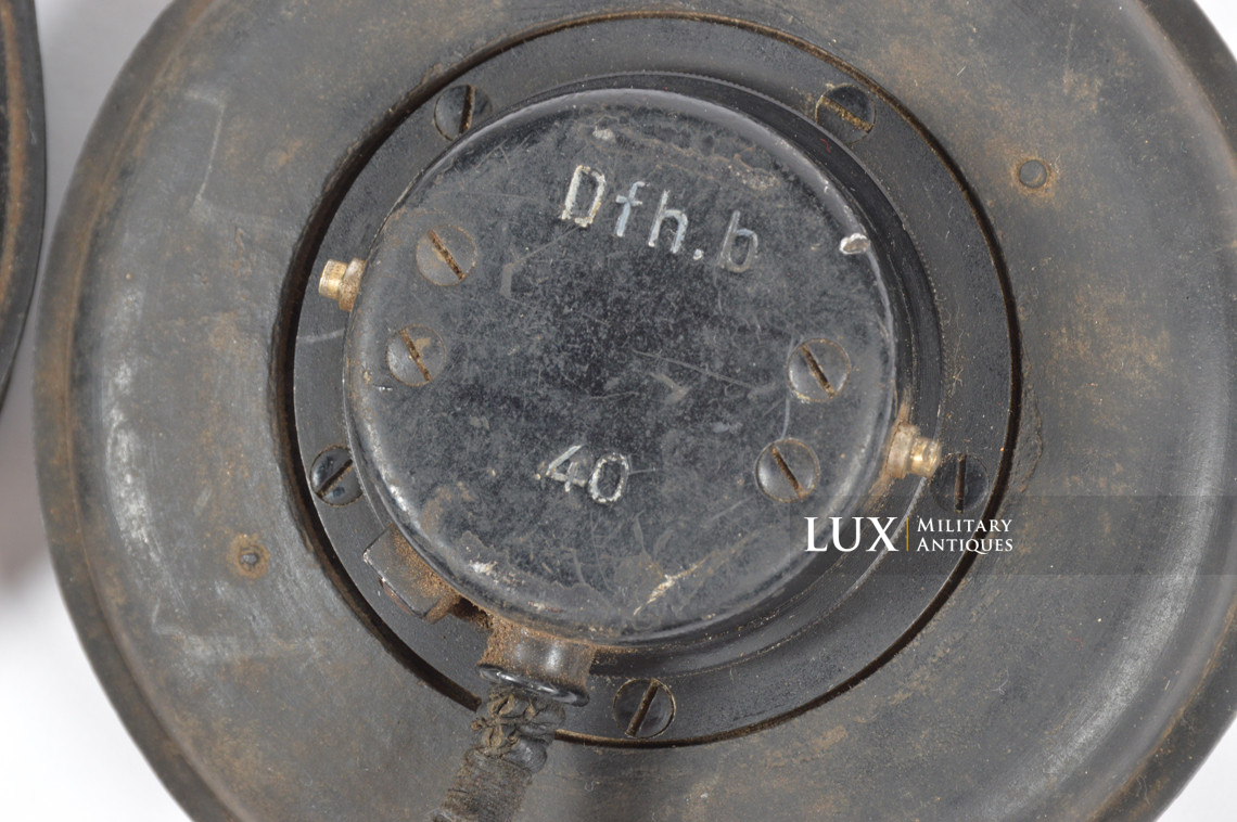 Early German armored / panzer headphones, « Dfh.b 40 » - photo 15