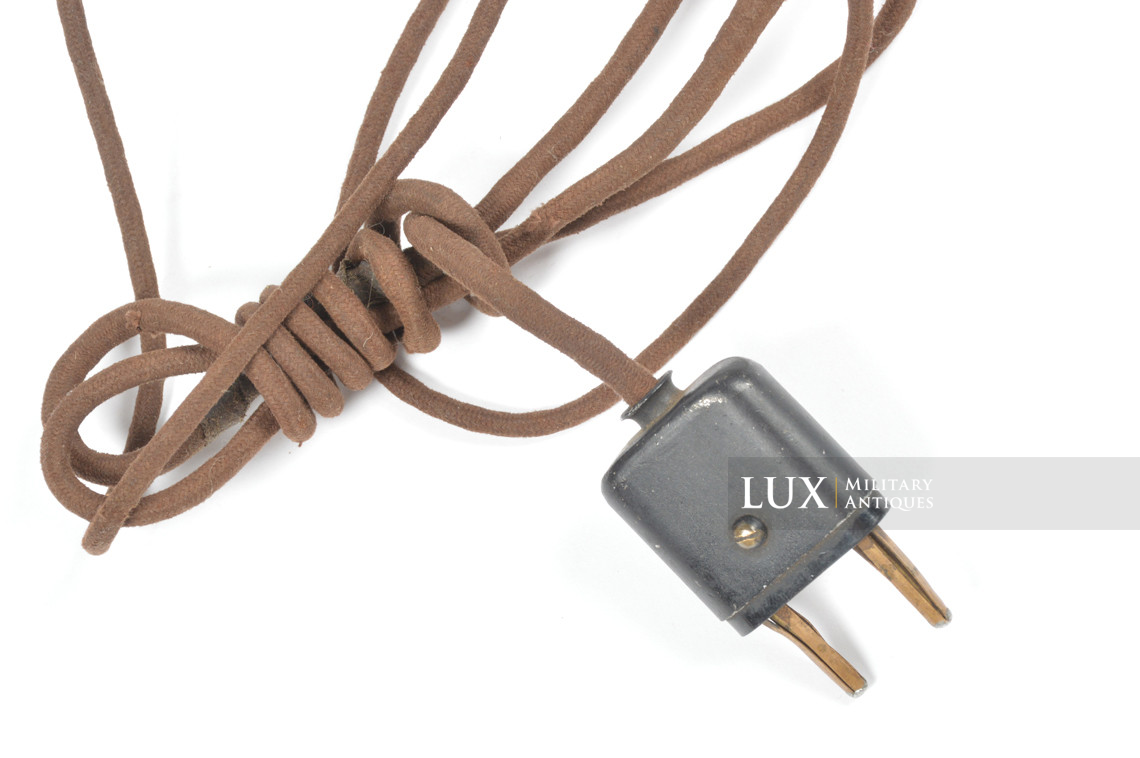 Early German armored / panzer headphones, « Dfh.b 40 » - photo 16
