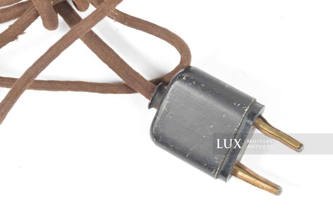 Early German armored / panzer headphones, « Dfh.b 40 » - photo 18