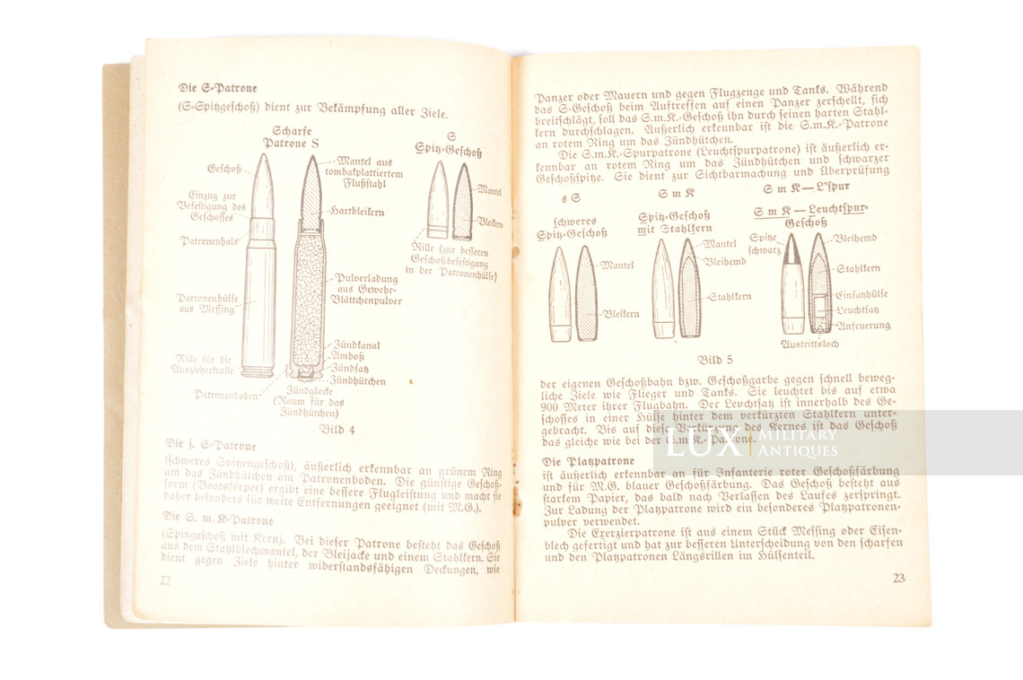 German K98 weapons training booklet, « Das Gewehr 98 » - photo 10