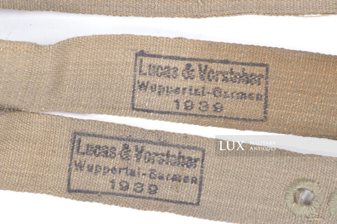 German internal M36 / M40 field blouse belt support hook straps, « 1939 » - photo 8