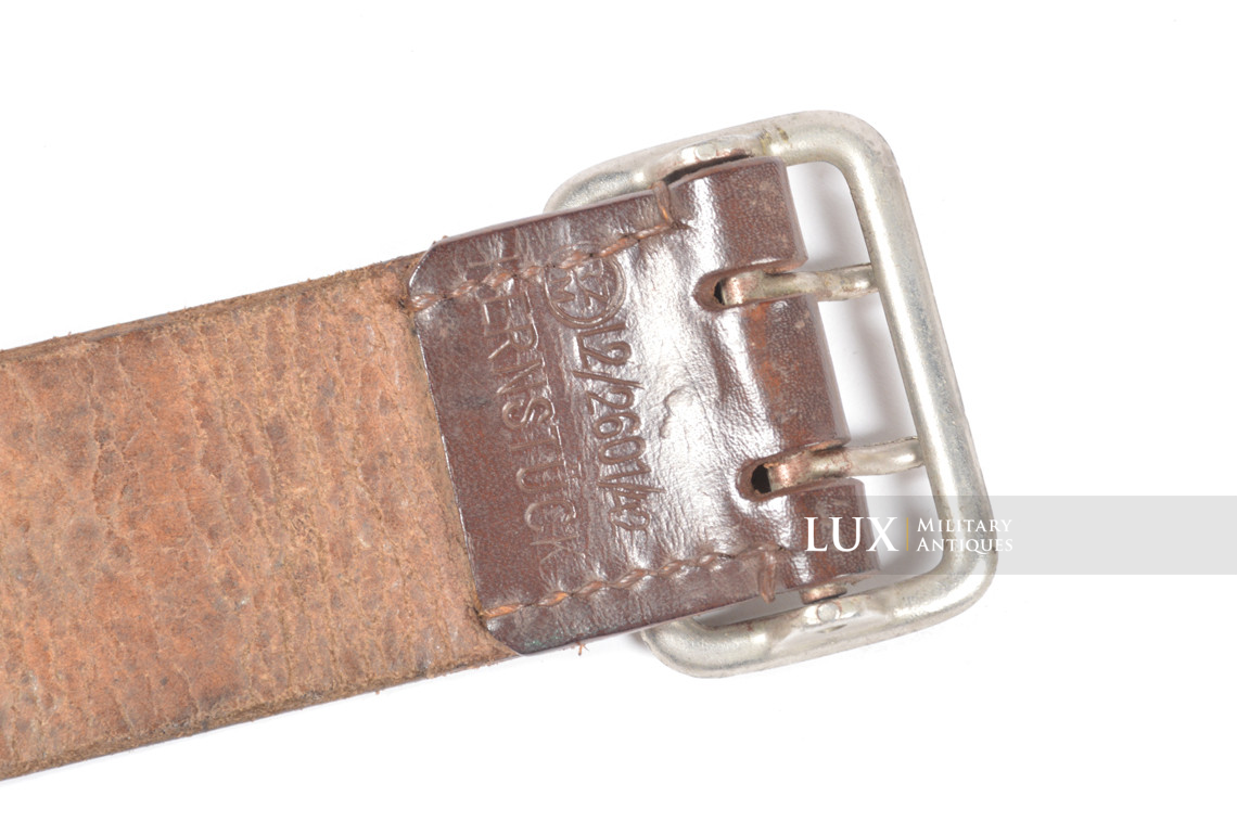 Ceinturon officier allemand, « RZM L2/2601/42 » - photo 9
