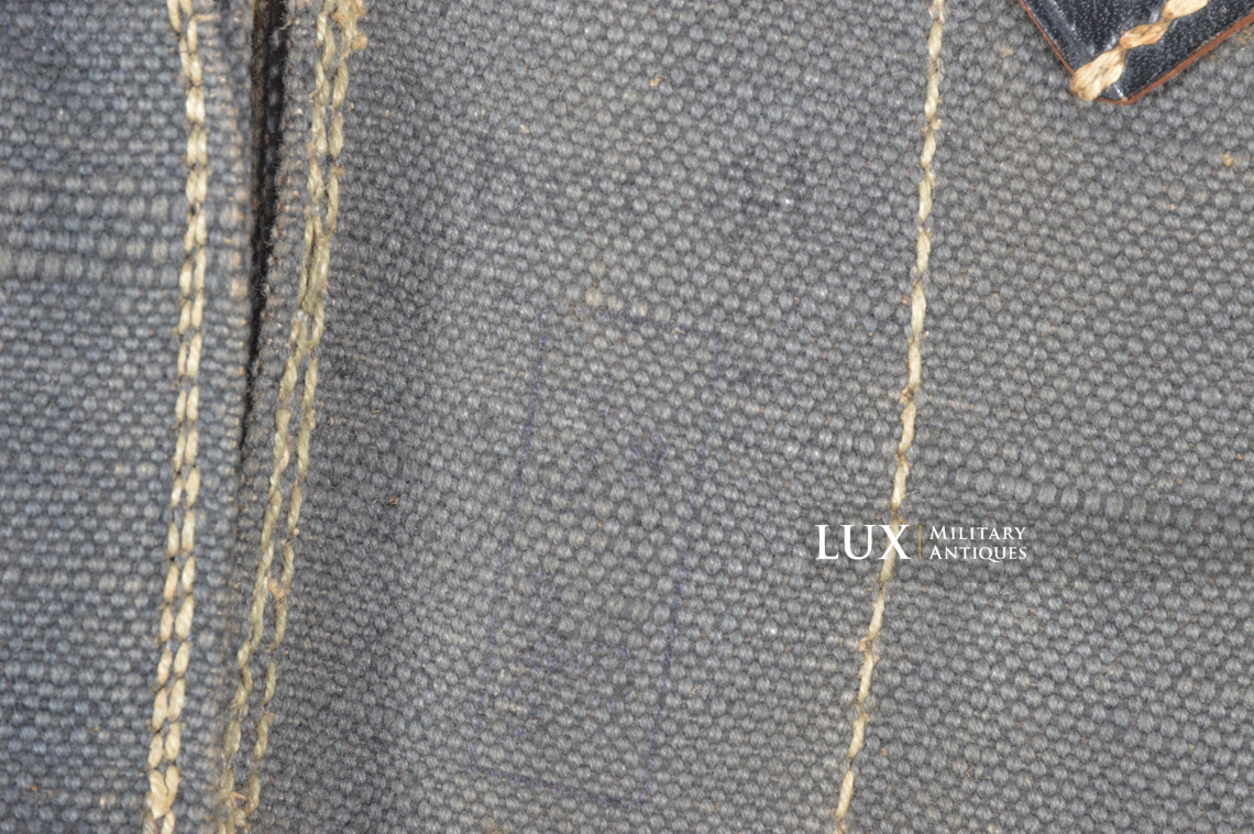 Early pair of MP38/40 pouches in blue canvas, « bdr41 » - photo 19