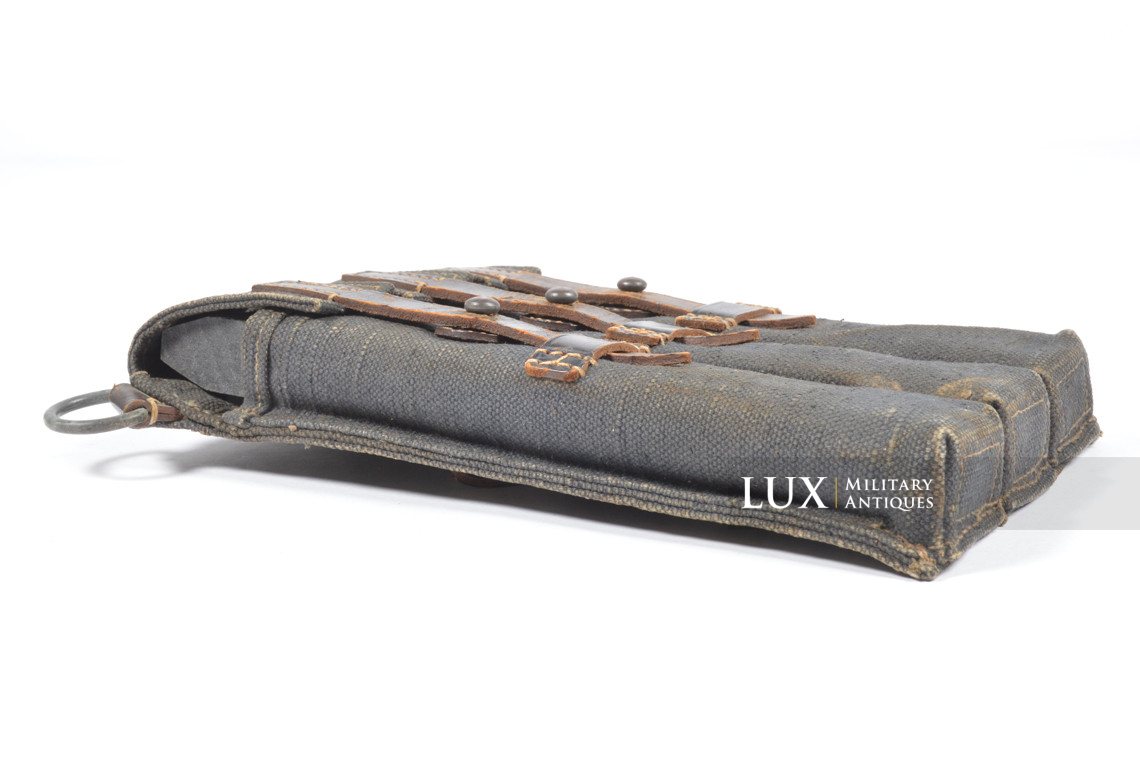 Early pair of MP38/40 pouches in blue canvas, « bdr41 » - photo 39